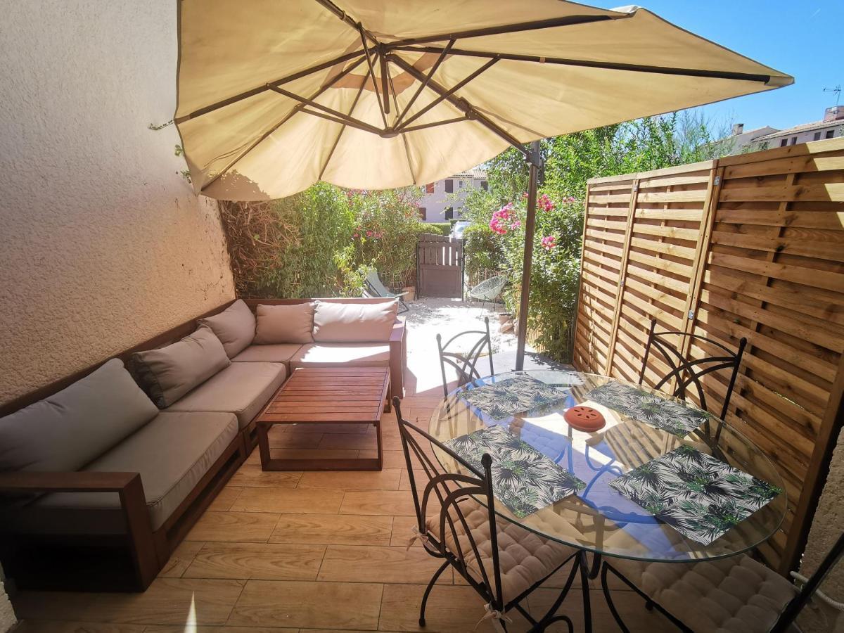 La Terrasse Ensoleillee De Sausset : Le Citronnier Apartment Luaran gambar