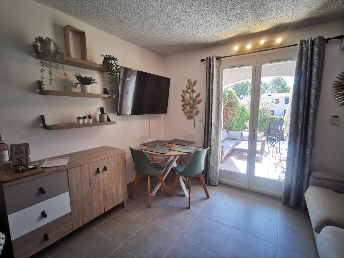 La Terrasse Ensoleillee De Sausset : Le Citronnier Apartment Luaran gambar